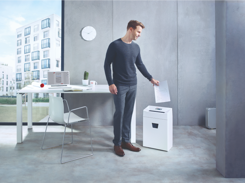 Destructeur de documents Pure pour les petits bureaux