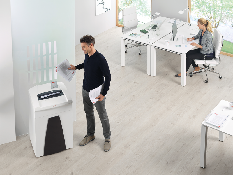 Destructeurs de documents HSM SECURIO pour de grands services