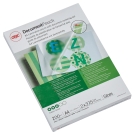 200 pochettes de plastification A4 38 microns brillantes GBC