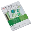 100 pochettes de plastification A4 80 microns brillantes GBC