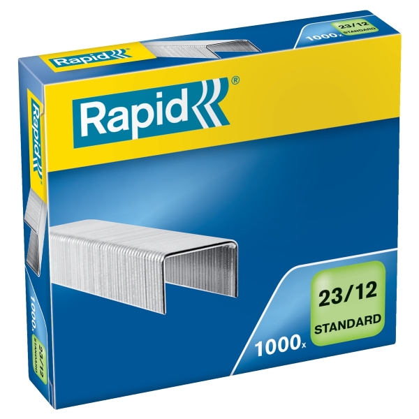 Agrafes 23/12 Standard x1000
