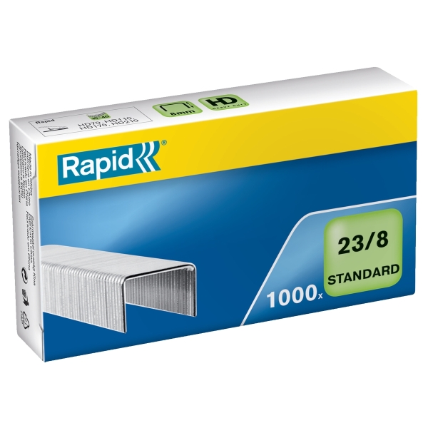 Agrafes 23/8 Standard x1000