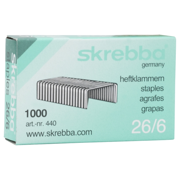 Agrafes 26/6 vz