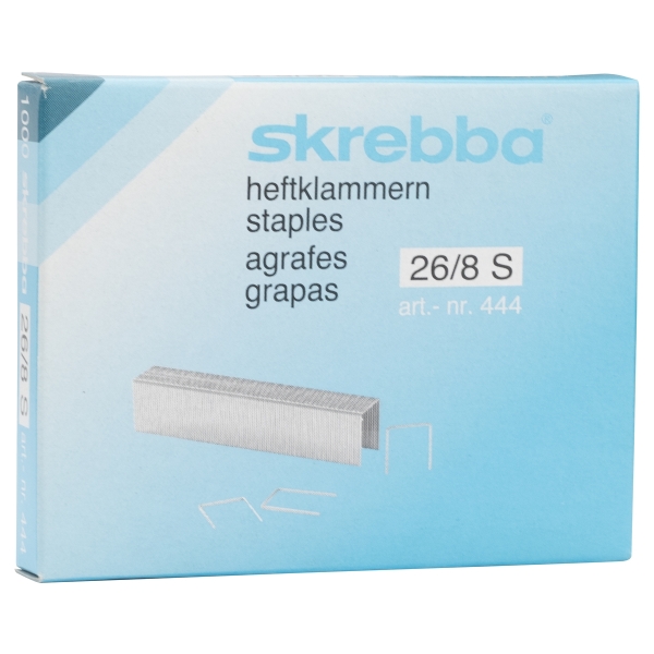 Agrafes 26/8 s