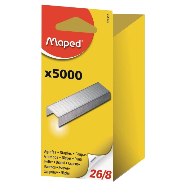 Agrafes 26/8 Zingué x5000