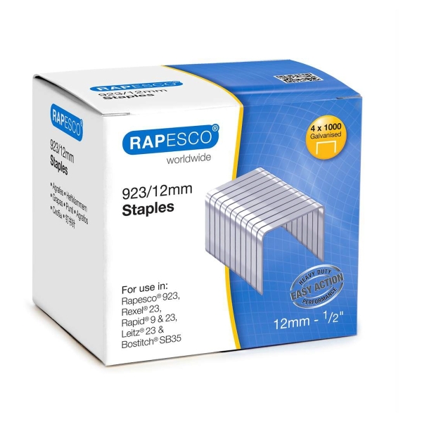 Agrafes 923/12 Galvanisé x4000