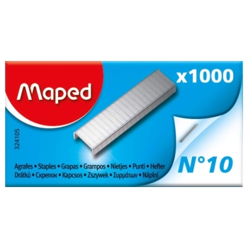 Agrafes No. 10 Zingué x1000 MAPED base - 324105