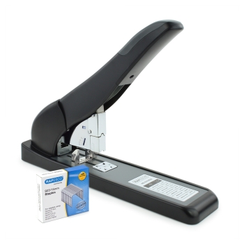 Agrafeuse grande capacité ECO Heavy Duty HD-210 noir RAPESCO base - 1551