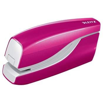 Agrafeuse électrique WOW 5566 rose LEITZ base - 55661123