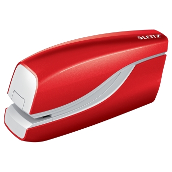 Agrafeuse électrique WOW 5566 rouge LEITZ base - 55661026
