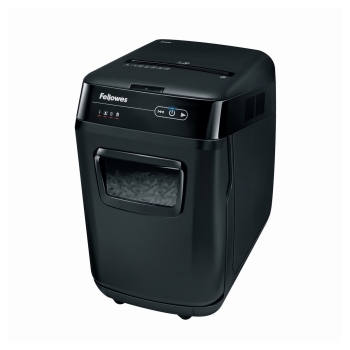 Destructeur de documents 200C Automax 4 x 38 mm insertion papier automatique FELLOWES base - 4653601