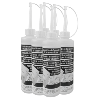Ensemble de 6 bouteilles d'huile de lubrification (250 ml) HSM base - 1235997403-1