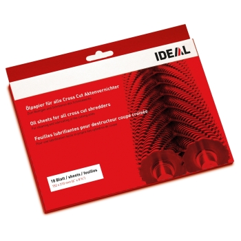 Boîte de 18 feuilles de lubrification IDEAL base - 9000631