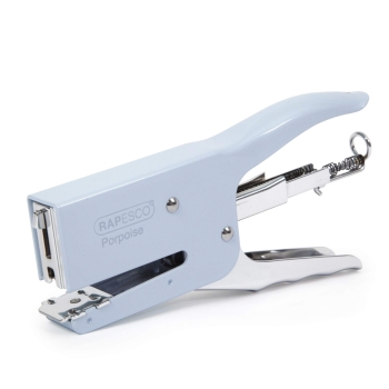 Pince agrafeuse Porpoise bleu clair RAPESCO base - 1346