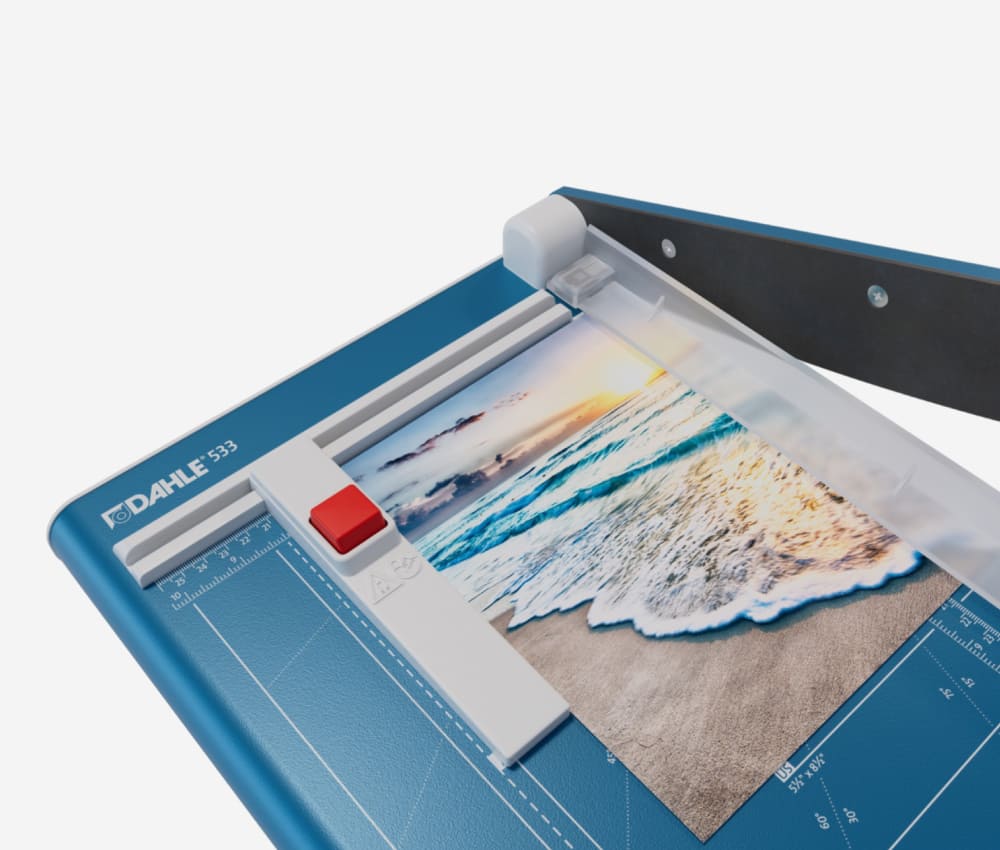 Domaines d'applications de la  cisaille papier A4 DAHLE 533