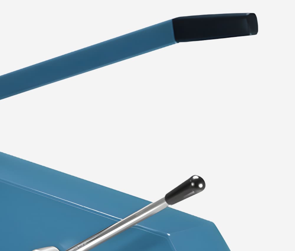 Poignée résistante et ergonomique du massicot manuel A3 842 de table DAHLE