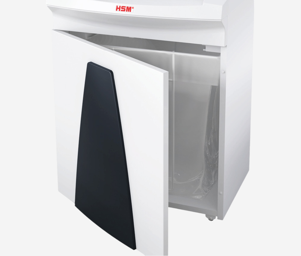 Bac de récupération rétractable et réutilisable du destructeur coupe croisée P4 B34 Securio 4,5 x 30 mm HSM